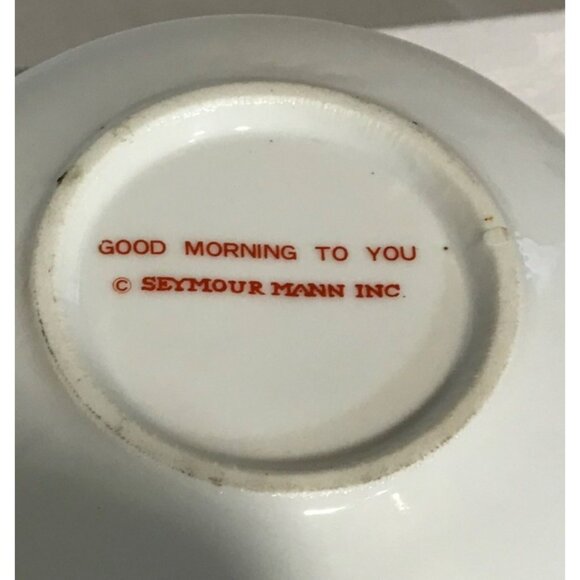 Seymour Mann Inc. Good Morning To You Mug & Bowl Set Whimsical, Ladies Apron - Picture 6 of 13